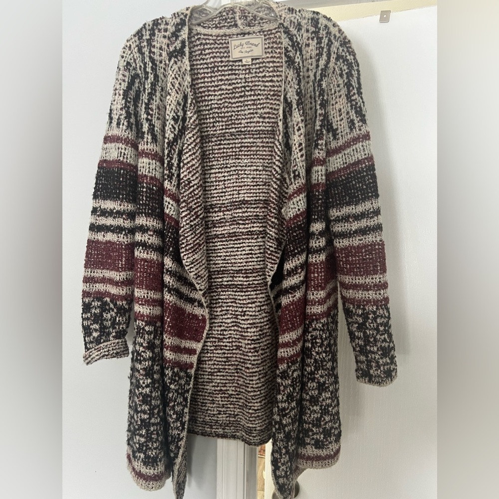 Lucky Brand Boho Western Cardigan Sweater